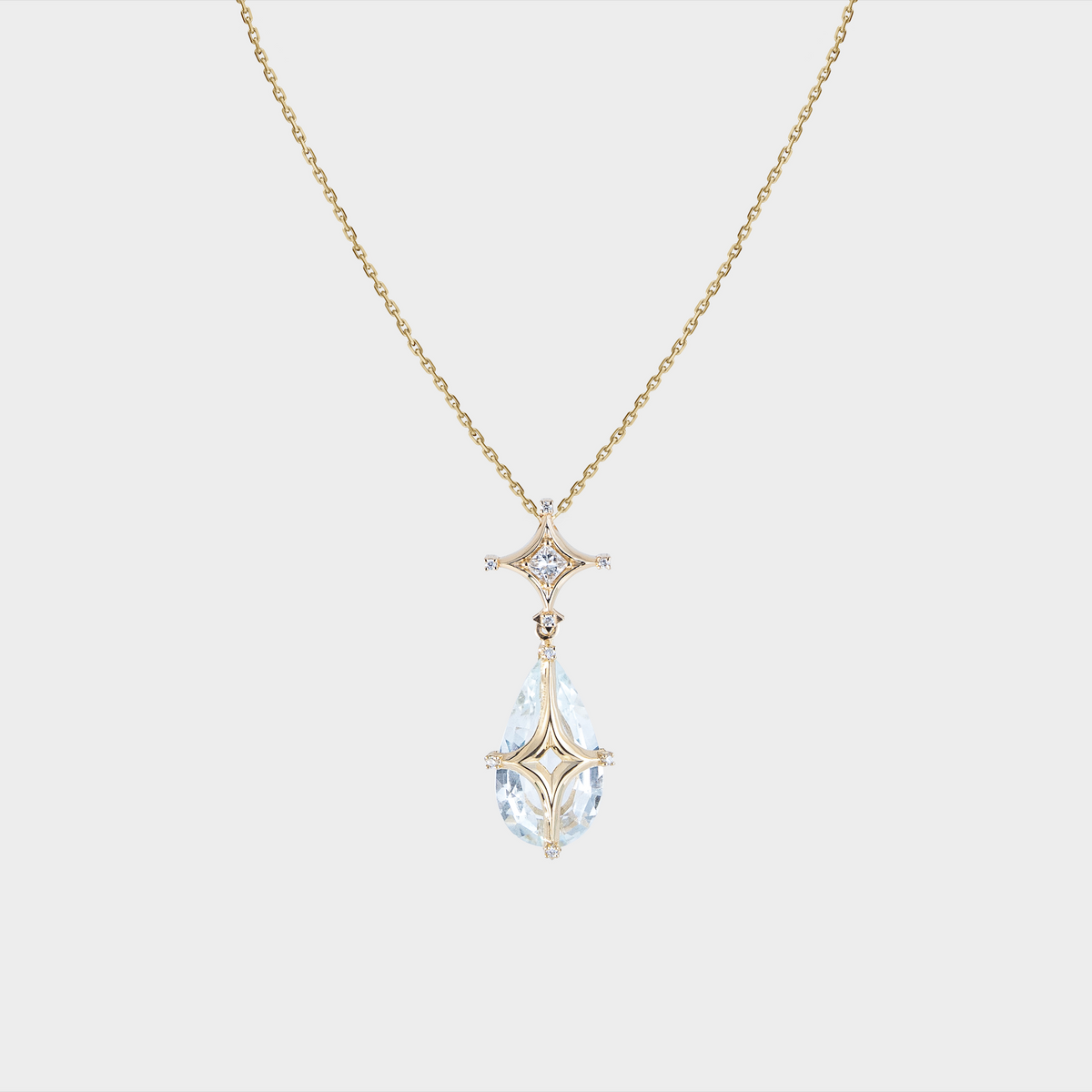 Tesra Aquamarine Pendant