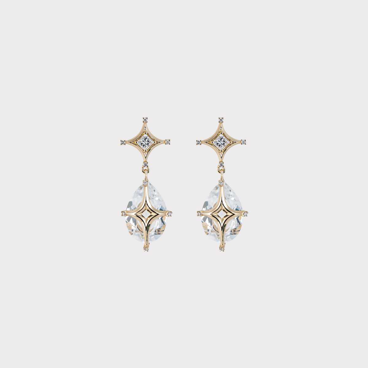 Tesra Aquamarine Earrings
