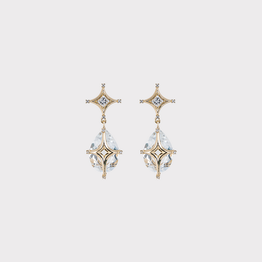 Tesra Aquamarine Earrings