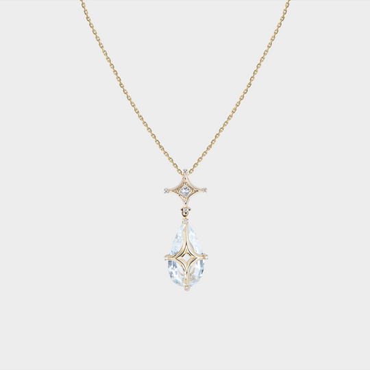 Tesra Aquamarine Pendant