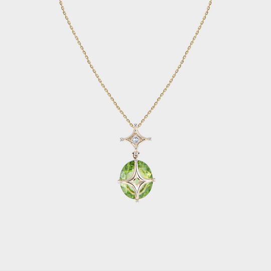 Tesra Peridot Pendant