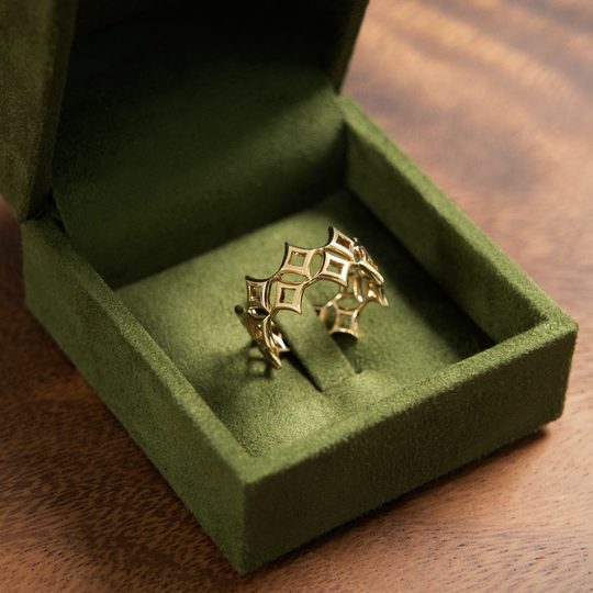 Hilyah double eternity ring