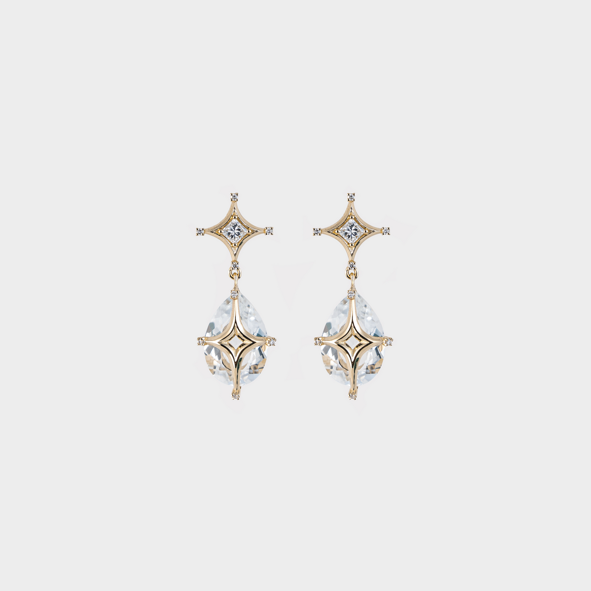 Tesra Aquamarine Earrings