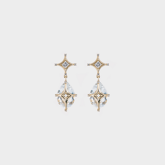 Tesra Aquamarine Earrings
