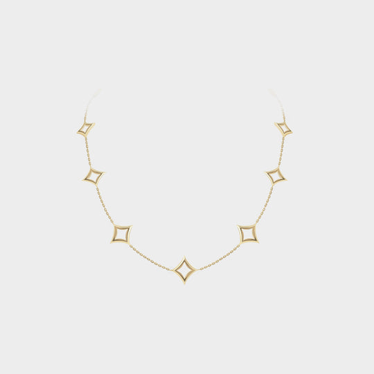 Hilyah 9 motif necklace