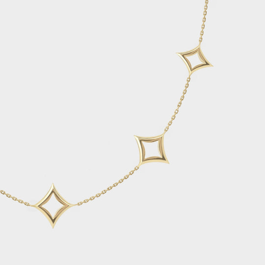 Hilyah 9 motif necklace