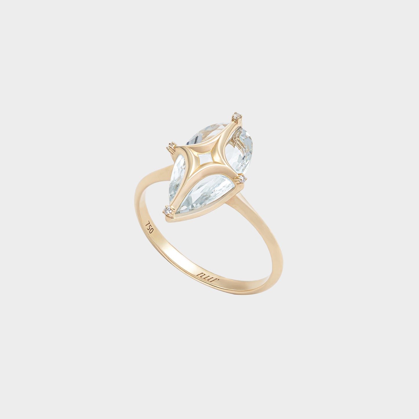 Tesra Aquamarine Ring