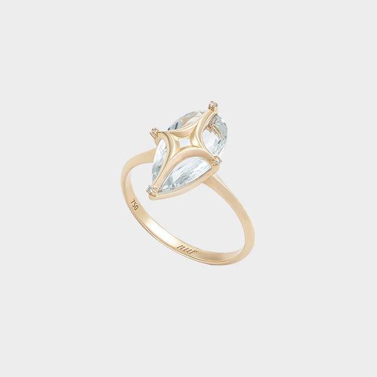 Tesra Aquamarine Ring
