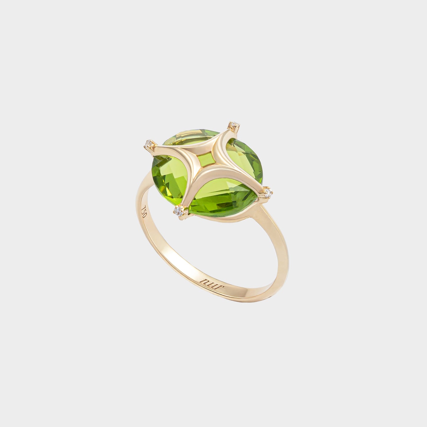Tesra Peridot Ring