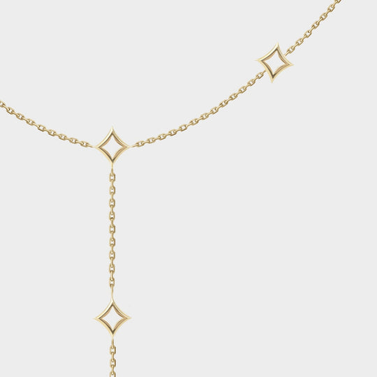 Hilyah lariat necklace